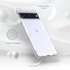 1.5mm Hava Yastığı Yüksek Şeffaf Yumuşak TPU Hava Yastığı Şok geçirmez Kristal Kristal Şeffaf Arka Kapak Google Pixel 8A 8 Pro 7a 7 6a 5a 5A 4 4A XL