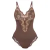 Hot Item Vrouwen Kleding Designer Ondergoed Shapers Bodysuit Nieuwe Bretels Kant Splicing Sexy Jumpsuit Lingerie Vrouw