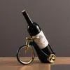 Dekorativa föremål Figurer Dekorativa föremål Figurer Ceramic Bicycle Wine Rack Creative Craft Design High-End Office Cabinet de DHV3Z