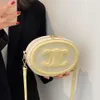 CE BGAS Женская дизайнерская дизайнерская сети C Lady Bags Bags Mini Bag Shouder Женский лето 2024 г. Новая модная маленькая круглая сумка для кросс -кубика z vns7 2pid