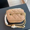 Bolsa de luxo Bolsa de bola dourada de diamante bolsa de couro de diamante Mini quadrado Bolsa feminina Designer Sacos Crossbody