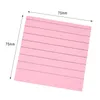 Sheets Solid Color Memo Pad Stickers Self-adhesive Sticky Message Notice Notepad School Office Stationery Supplies