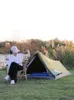 Tält och skyddsrum alltel äkta enkellager tält lätt vikt utomhus camping 1 person lätt bär UV -rutig vattentät backpacking äventyr vandring 231123