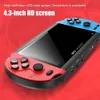 Portable Game Players X7 Handheld Player AV TV Out MP3 MP4 Lightweight 8GB Pocket Video Console Playing Elements 231123