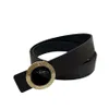 26% OFF Designer New Belt double-sided two color genuine leather beauty head sea monster 3.8cm belt