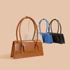 Evening Bags BKQU Women's Handbags High Quality Genuine Leather Fashion Designer Crossbody Patch Shoulder