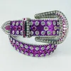 26% OFF Designer New Purple Enchantment Shining Waist Men's and Women's Belt