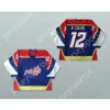 Custom Spanien Alejandro Calvo 12 Hockey Jersey New Top Stitched S-M-L-XL-XXL-3XL-4XL-5XL-6XL