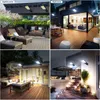 Outdoor Solar Wandleuchten COB LED Straßenlaterne mit Fernbedienung 3 Lichtmodus Wasserdichte Bewegungsmelder Sicherheitsbeleuchtung für Garten Patio Path Yard