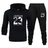 UG6M TrackSuits TrackSuits Zestaw Sweter Zestaw koszykówki Streetwear Sports Letter Letter Gruby Spodnie Rozmiar S-3xl