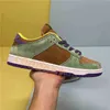 with Box Dunker 2022 Men Casual Sports Shoes Mummy Prm Halloween Low Sneakers Varsity Green Ceremic Habbibi 75th Anniversary Chicago Court Purple Zebra Mens