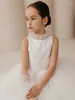 Vestidos para niñas, vestido para niñas adolescentes, ropa para niños, fiesta de cumpleaños para bebés, elegante vestido largo de tul para niños, ceremonia de boda de encaje