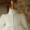 Sukienki dziewczyny moda dziewczyna sukienka księżniczka Długie rękawie dziecko koronkowe vintage tutu vestido przyjęcie urodzin