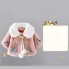 Jackets Baby Girl Cloak Outerwear Spring Autumn Infant Cape Jumpers Mantle Imitation Fur Toddler Children Cardigan Poncho Clothes 231123