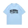 Summer Shird Thirt Men Men Bluza BBC Designer T-Shirt Modna druk okrągły szyję TEE TEE BATTON GORMASY T-shirt Pure Cottonbillionaire Boys Club
