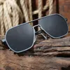 Qsky Sport Sunglasses Outdoor Bicycle езды Большой размер 2023 для мужчины металлический двойной луче большой рам