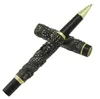 Jinhao Gray Vintage Luxurious Rollerball Pen Small Double Dragon Playing Pearl Metal Carving Embossing Heavy Collection