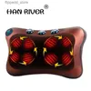 Massera nackkudde Cervical Spine Massager Neck Lumbal Back Multifunction Body Massage Pillow Car Cushion för lutning på Q231123