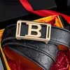 28% OFF Designer New Belt men's real cowhide letter smooth buckle belt fashion versatile young people new trend