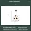 Pendant Lamps Modern Kids Lights For Bedroom Children White Football LED Hanging Room Lighting Fixture Cute Decoration