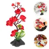 Decorative Flowers Japanese Hors D'oeuvres Ornaments Cold Dish Decoration Fake Flower Ice Tray Food Multi-use Sashimi Small Greenery