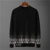 New men's designer fashion sweater plus cashmere fall/winter hoodie Casual crew-neck long sleeve sweater Asian size M-3XL