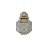 Pendant Lamps Moroccan Style Bedroom Bedside Chandelier Features Hand-cut Iron Hanging Lamp Personality Living Room Dining Porch