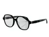 Cares de lunettes pour femmes Cadre Clear Lens Men Gernes Sun 3436Q Le style de mode protège les yeux UV400 avec Case289U