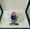 Wholesale 21 Style BPF maker Mens Watch 40mm 228235 228236 228239 Blue Roman Dial Watches Sapphire Glass 2813 Automatic Mechanical Movement 18K Men's Wristwatches