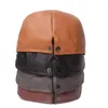 Berets Retro Painter Hat Waterproof Comfortable To Wear Button Closure Male Beret Super Soft Men Flat Outdoor Accessory