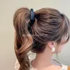 Neue Mode Matt Hohe Pferdeschwanz Clips Einfarbig Banana Clip Frauen Pferdeschwanz Feste Haarnadel Barrettes Haar Krallen Zubehör