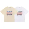 20223 Rhude t-shirt new Mens Designer T shirt tee camicie da allenamento per uomo oversize 100% cotone rhude magliette vintage manica corta US Taglia S-XL