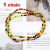 Colorful Beaded Bracelet Bohemian Fashion Jewelry Candy Color Bikini Beads Belt Waist Chains Belt Belly Chains