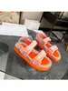 2023 Neue Damen Sommer Sandalen Kleben Hanfseil Plattform Hausschuhe Strandschuhe