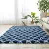 Tapis Tapis Tapis en Peluche Tapis de Sol Tapis antidérapant Tapis de décoration de Chambre Ronde Tapis antidérapant imprimé Tie Dye Tapis de Sol Moelleux Doux Multicolore