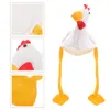 Berets Chick Hat Party Plush Headgear Caps Cartoon Chicken Hats Animal Costume Fabric Po Prop Fun