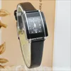 Wristwatches Womage Fashion Women Leather Belt Quartz Watch Small Rectangle Watches Relogio Feminino Horloge Dame