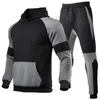 Tute da uomo Inverno Uomo Donna Unisex Felpe con cappuccio Felpa Pantaloni sportivi da jogging Giacca da palestra Corsa Set di abbigliamento sportivo di alta qualità Tuta Pullover 231123