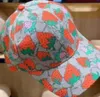 Дизайнерская шляпа-ведро Клубничная бейсболка Мужские женские встроенные шляпы для хлопка с принтом букв Повседневные шапки кактуса-рыбака Casquett8762544