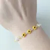 Bedelarmbanden 2023 mode dames bohemia geometrische kleurrijke madelief daisy kralen splicing armband hand gebreide bloem kraal