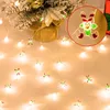Christmas Decorations decorations creative glass tree small pendants warm lights elderly scene layout 231123