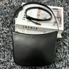 Minimalistisk underarmsäck kvinnor hobo axelväskor crossbody handväska äkta läder mode bokstav tryck blixtlås öppen borttagbar axelband lady koppling