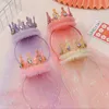 Party Hats Birthday Celebration Glitter Hat Fairy Hair Hoop One 123st Happy Decor Kids Girl Favor Headwear 230422