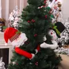 Kerstversiering 108 cm Schattige knuffels De boompop Kerstman Sneeuwpop Kerstboomornament Feestelijk decor Noel Sfeerdoek Kerstjaar 231122