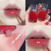 Brillant à lèvres glace cerise rose miroir eau glaçure verre Transparent huile Orange liquide rouge à lèvres lèvres plus dodues teinte claire maquillage