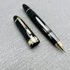 Gelpennor Avancerad signatur Pen Metal Ball Pen German Design MB149 Skicka PU Pen Case 231122