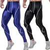 Active Pants Sexy Satin Men Gloss Yoga Tights Fitness Leggings Streetwear Athletic Quick-Torking Compression Oly Form-Montering Vest