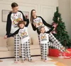 Trajes a juego para la familia Pijamas de Navidad Familia Navidad Moda Impresión Calidad Trajes a juego para la familia Ropa de bebé para vacaciones Conjuntos para padres e hijos en casa 231123