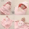 Serviettes Robes Enfant Bébé Serviettes À Capuchon Nouveau-Né Enfants Peignoir Super Doux Serviette De Bain Couverture Chaud Couchage Swaddle Wrap pour Bébé Garçons Filles