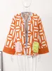 Reversible Cotton Jacket Women Autumn Winter Fashion Multicolor All Matched Print Female Coat Youth Pocket Lady Outwear